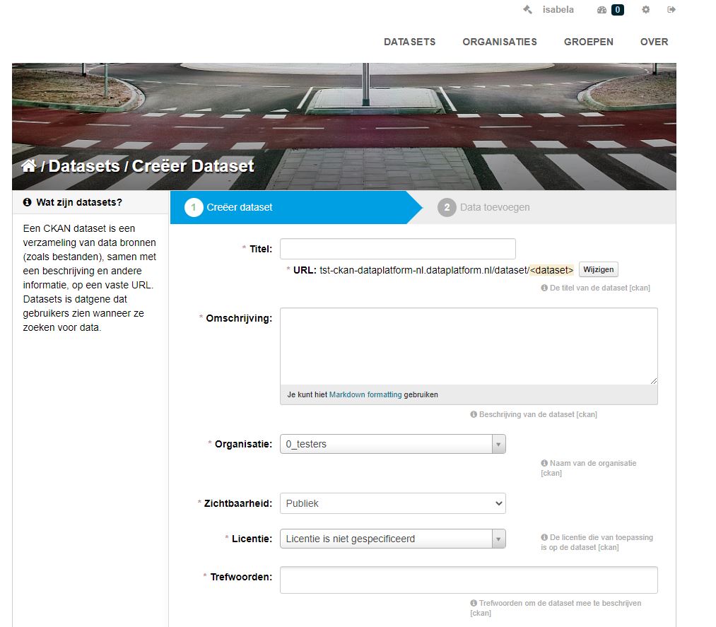 image: Adding Datasets