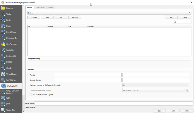 imageStyle: Dataplatform QGIS