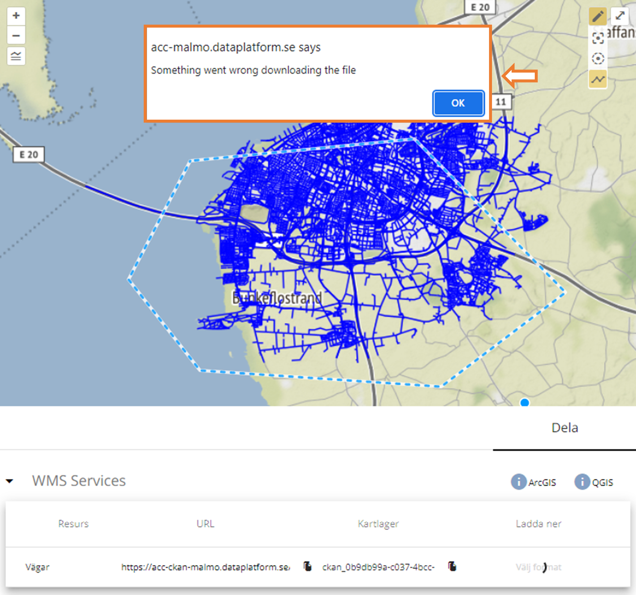 imageStyle: Dataplatform Portal Map