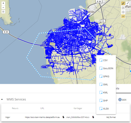 imageStyle: Dataplatform Portal Map