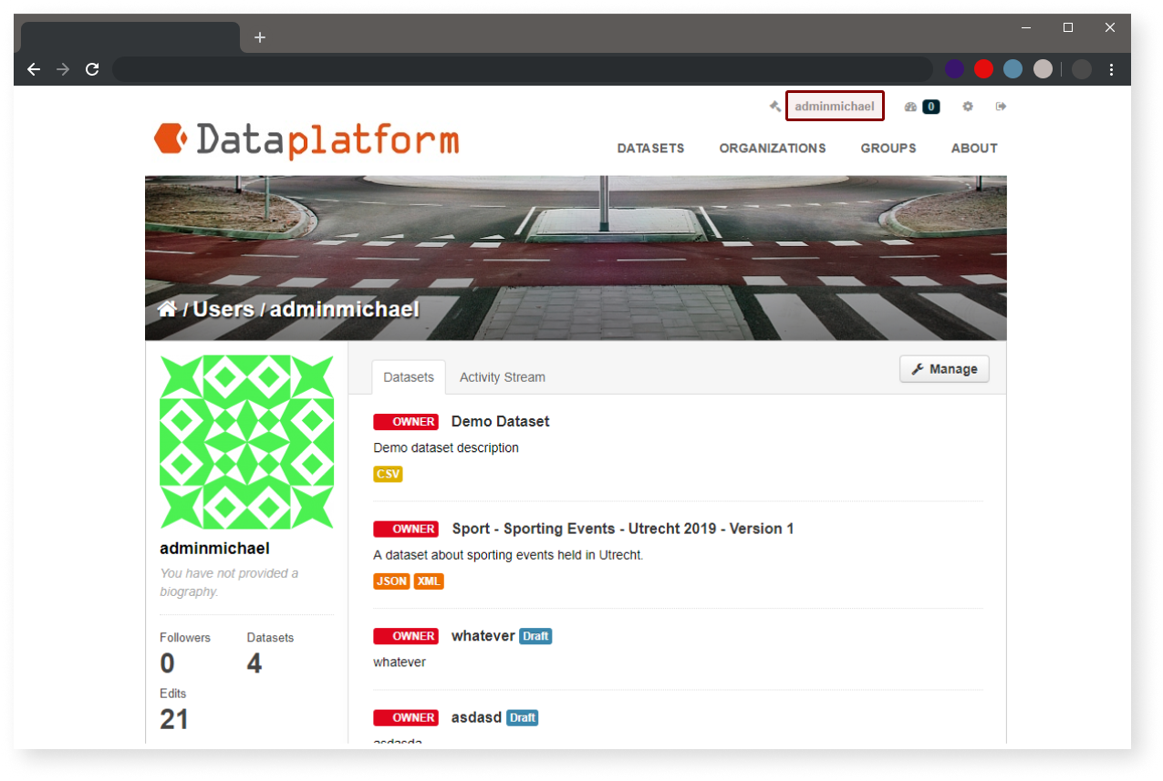 image: My Profile